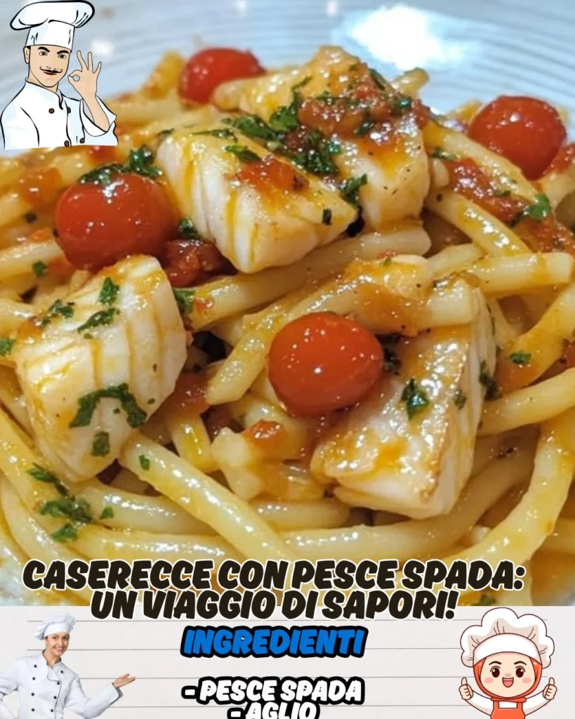 Caserecce con Pesce Spada