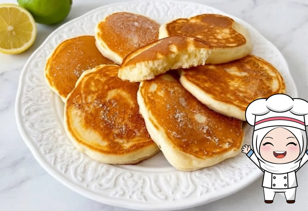 Soffici Pancake al Limone e Yogurt