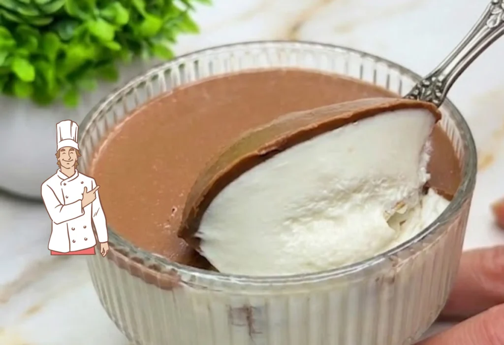 Coppa Cremosa al Latte e Cioccolato Fondente