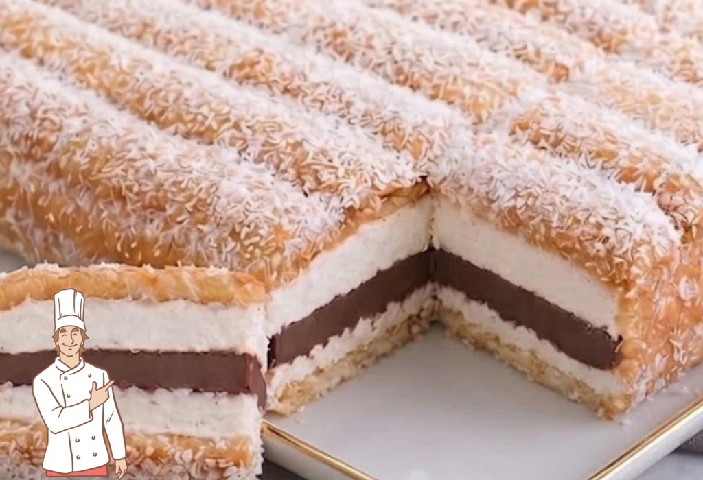 Dessert Freddo Latte e Cioccolato