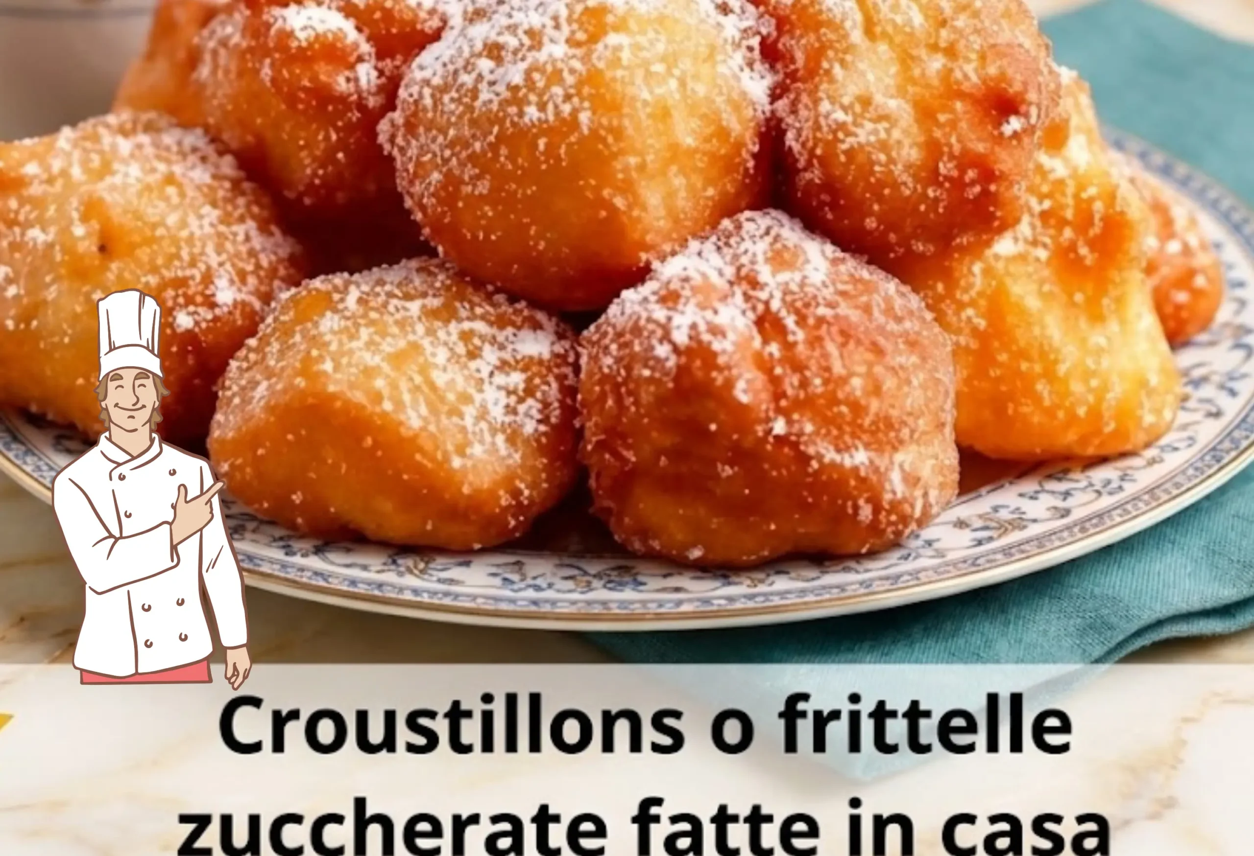 Soffici Nuvolette Dolci allo Zucchero: La Ricetta Infallibile della Nonna
