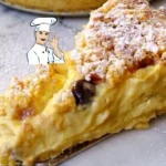 Sbriciolata Dorata con Crema Vellutata e Amarene Succose
