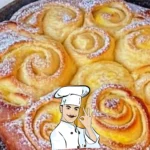 Torta di Rose Soffice con Crema Agrumata all’Arancia