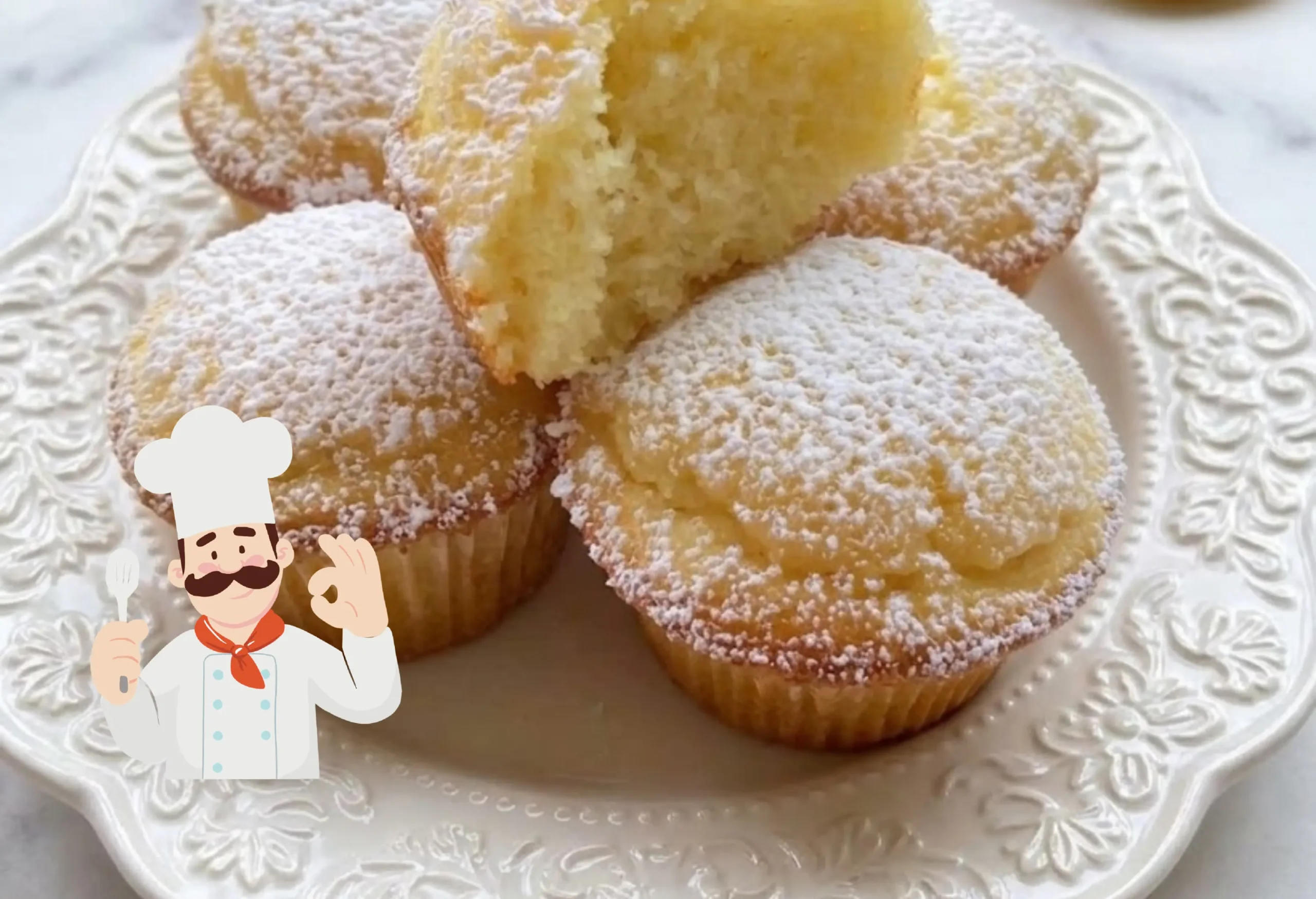 Soffici Muffin al Limone