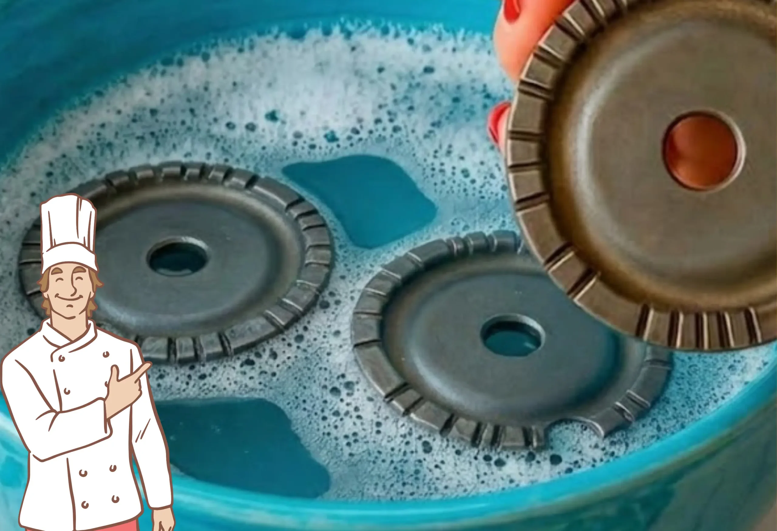 Come Pulire i Bruciatori del Piano Cottura con Bicarbonato e Aceto